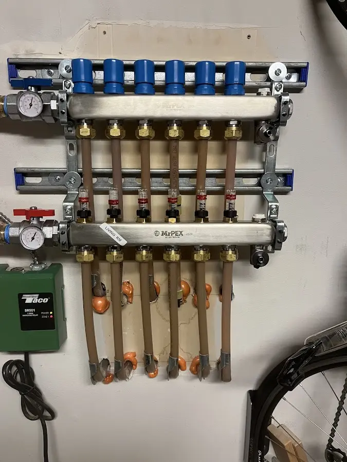 Plumber performing Leak Detection at a residential property in Leicester